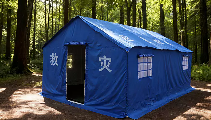 Авариялык жардам чатырлары адамдардын өмүрүн сактоо үчүн коргонуу линиясын бекемдейт